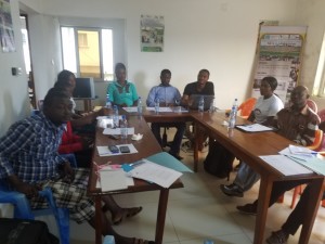 IYEC organized a south west regional workshop to formulate the vision of the PIJEDECA platform in the office of IYEC, as the regional hub.