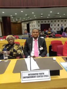IYEC as a member of the GIMAC (Gender is my Agender) NETWORK was invited in the 2020 35th GIMAC Civil Society Pre-Summit Consultative meeting on Gender Mainstreaming in the African Union and Member States.