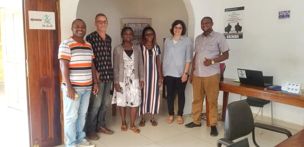 Iyec receives intergrated peace worker from Germany to work for a 3 years AGIAMONDO Project