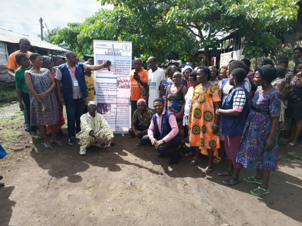 Community Educative talk at upper Constain Tiko